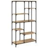 vidaXL &Eacute;tag&egrave;re 5 niveaux 99 x 35,5 x 176 cm Bois d'ing&eacute;nierie