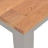 vidaXL Table de salle &agrave; manger 120x60x74 cm Bois de ch&ecirc;ne solide