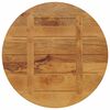vidaXL Dessus de table &Oslash; 70x3,8 cm rond bois de manguier massif