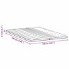 vidaXL Surmatelas Blanc 140 x 190 cm Tissu en Tricot