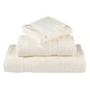 vidaXL Serviettes de douche de qualit&eacute; sup&eacute;rieure SOLUND 10 pcs cr&egrave;me