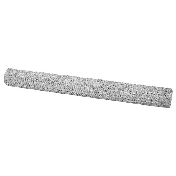 vidaXL Cl&ocirc;ture hexagonale Argent&eacute; 1,6 x 10 m Acier galvanis&eacute;