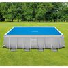 Intex Couverture solaire de piscine Bleu 476x234 cm Polyéthylène