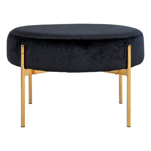 House Nordic Pouf Evie Noir