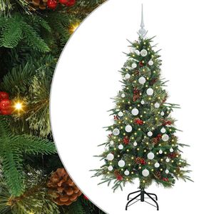 vidaXL Sapin de No&euml;l Artificiel &agrave; Branches Articul&eacute;es Vert 150 cm