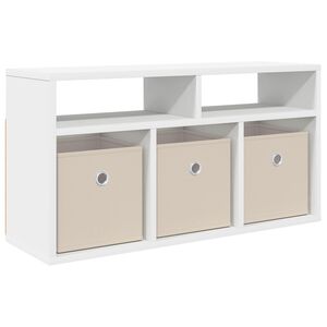 vidaXL Basboard avec tiroir Blanc 72 x 22,5 x 38 cm