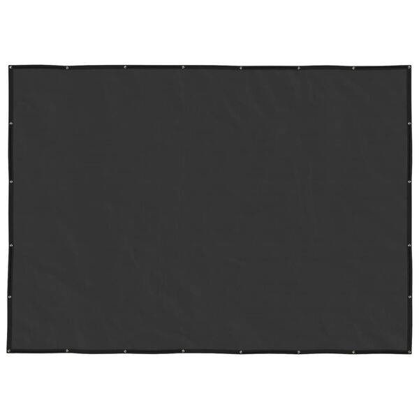 vidaXL Filet pour remorque PEHD 2,5x3,5 m Noir