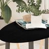 vidaXL Dessus de table 100x50x2 cm bois de ch&ecirc;ne massif ovale