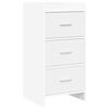 vidaXL Buffet Blanc 40 x 36 x 80 cm Bois d'ing&eacute;nierie