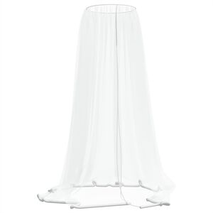 vidaXL Moustiquaire pour parasol 220 maille blanc &Phi;300x230 cm