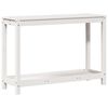 vidaXL Table de rempotage avec &eacute;tag&egrave;re 108x35x75 cm bois massif de pin