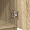 vidaXL Buffet avec tiroirs ch&ecirc;ne sonoma 71x35x84 cm bois d'ing&eacute;nierie