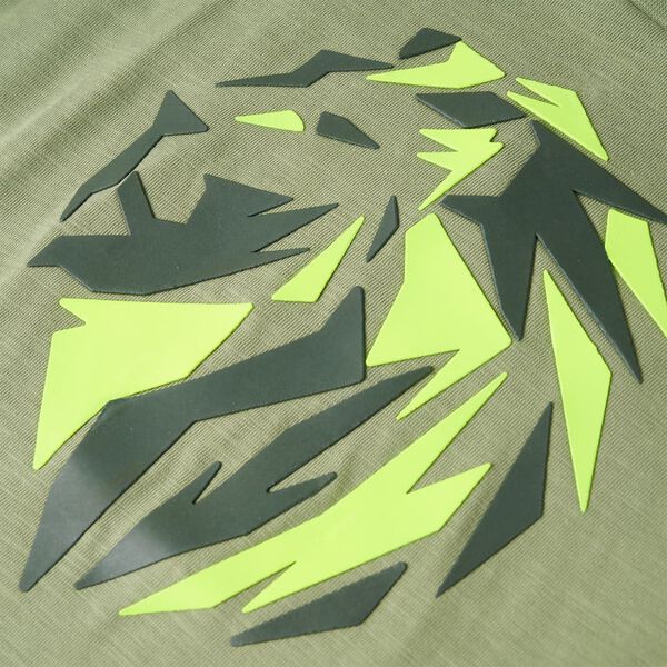 T-shirt pour enfants kaki clair 128