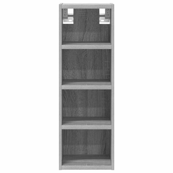 vidaXL Armoire suspendue "Riga" Gris Sonoma 20 x 29,5 x 60 cm Bois d'ing&eacute;nierie