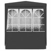 vidaXL Tente de réception et parois latérales 2x2 m Anthracite 90 g/m²