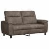 vidaXL Canap&eacute; Gris fonc&eacute; 178 x 90 x 95 cm Simili daim