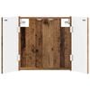 vidaXL Cabinet pour cible ARNHEM Bois ancien 52,5 x 10,5 x 53,5 cm