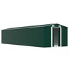 vidaXL Abri de jardin Vert 257x990x181 cm Acier galvanis&eacute;