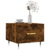 vidaXL Table basse Ch&ecirc;ne fum&eacute; 50x50x40 cm Bois d'ing&eacute;nierie