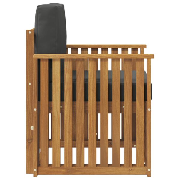 vidaXL Ensemble de canap&eacute;s d'ext&eacute;rieur Naturel 71 x 63 x 73 cm