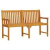 vidaXL Banc de jardin 150 cm Bois solide d'acacia