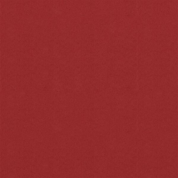 vidaXL &Eacute;cran de balcon Rouge 120x600 cm Tissu Oxford
