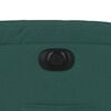 vidaXL Fauteuil inclinable &eacute;lectrique Vert fonc&eacute; Tissu