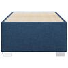 vidaXL Cadre de lit sans matelas bleu 80x200 cm tissu