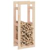 vidaXL Support pour bois de chauffage 41x25x100 cm Bois de pin massif