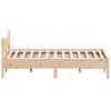 vidaXL Cadre de lit sans matelas 140x190 cm bois de pin massif