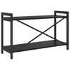 vidaXL &Eacute;tag&egrave;re Ch&ecirc;ne noir 40 x 30 x 85 cm Bois d'ing&eacute;nierie