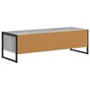 vidaXL Meuble TV Gris Sonoma 100 x 36,5 x 30,5 cm Bois d'ing&eacute;nierie