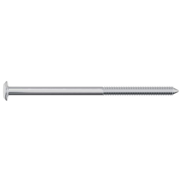 vidaXL Vis 2 pcs Argent&eacute; M6 x 100 mm Acier