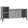 vidaXL Meuble TV Sonoma gris 100x35x55 cm Bois d'ing&eacute;nierie