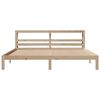 vidaXL Cadre de lit avec t&ecirc;te de lit sans matelas 180x200 cm