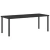 vidaXL Ensemble de salle &agrave; manger pour jardin 9 pcs Marron Poly rotin