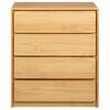 vidaXL Commode SAUDA ch&ecirc;ne 76,5x39x91 cm bois de pin massif