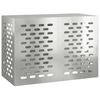 vidaXL Housse de climatiseur Argent 100 x 50 x 70 cm Acier galvanis&eacute;