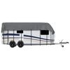 vidaXL Housse de toit de caravane gris 700x300 cm tissu non tiss&eacute;