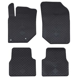 vidaXL Tapis de voiture 4 pi&egrave;ces Convient pour C4 2021- Caoutchouc