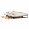 vidaXL Cadre de lit sans matelas 200x200 cm bois massif de pin
