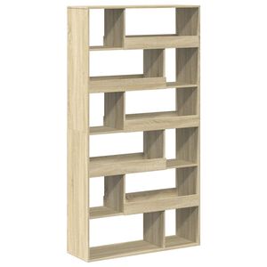 vidaXL Biblioth&egrave;que ch&ecirc;ne sonoma 100x33x187,5 cm bois d'ing&eacute;nierie
