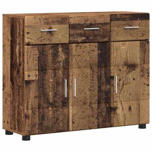 vidaXL Buffet FLORIN 88,5 x 30,5 x 73 cm Bois ancien Bois d'ing&eacute;nierie