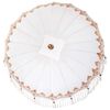 vidaXL Parasol balinais avec base Cr&egrave;me 215 x 215 x 260 cm