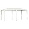 vidaXL Belv&eacute;d&egrave;re avec rev&ecirc;tement de poteaux 2,98x5,3x2,59 m 160 g/m&sup2;