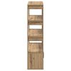 vidaXL Buffet ch&ecirc;ne artisanal 30 x 80 x 119.5 cm Bois d'ing&eacute;nierie