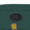 vidaXL Fauteuil inclinable de massage Vert fonc&eacute; Tissu
