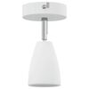 vidaXL Spot de plafond Blanc 25.5 x 8 x 16 cm M&eacute;tal