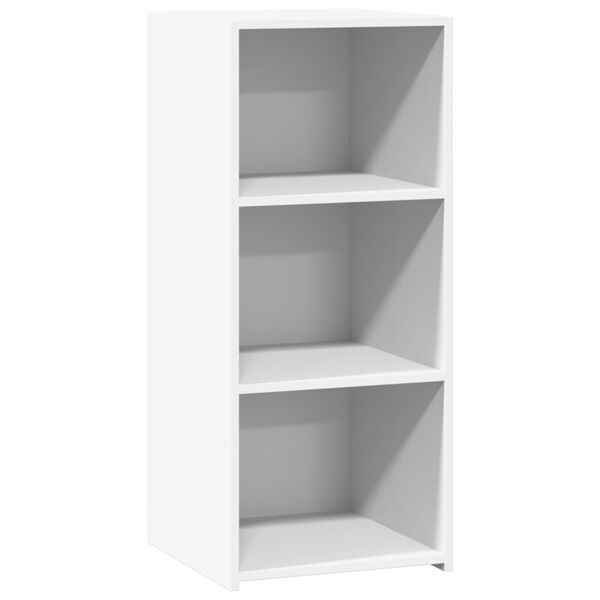 vidaXL Buffet blanc 40x41x93 cm bois d'ing&eacute;nierie
