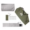 vidaXL Tente de camping tunnel 3 personnes vert olive imperm&eacute;able